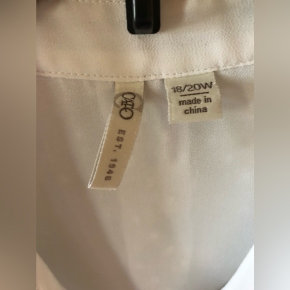 Cato Dressy Blouse Very good condition Size 18/20 Bundle 2 Save Shipping costs - Picture 11 of 13